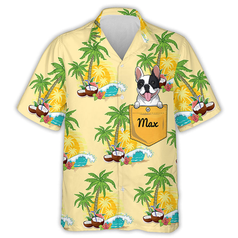 Pocket Dog Personalized Custom Hawaiian - Adult & Kids T-Shirts, Sweatshirts & Hoodies apparel design preview 1