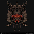 Samurai Skull - Adult & Kids T-Shirts, Sweatshirts & Hoodies apparel design preview 1
