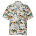 Pattern Walking Dog Personalized Custom Hawaiian - Adult & Kids T-Shirts, Sweatshirts & Hoodies apparel design preview 1