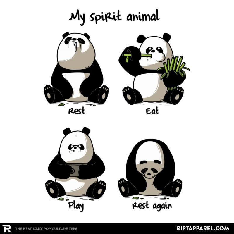 My Spirit Animal - Adult & Kids T-Shirts, Sweatshirts & Hoodies apparel design preview 1