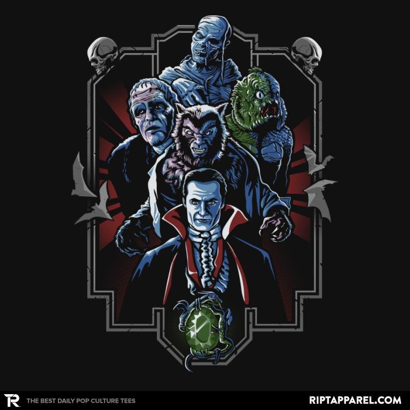 Enter the Monsters - Adult & Kids T-Shirts, Sweatshirts & Hoodies apparel design preview 1