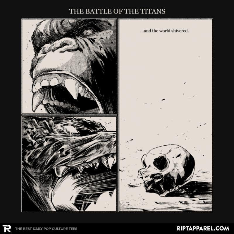 The Battle of Titans - Adult & Kids T-Shirts, Sweatshirts & Hoodies apparel design preview 1