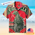 3D King Of Monster Super Godzilla Hawaiian - Adult & Kids T-Shirts, Sweatshirts & Hoodies apparel design preview 1