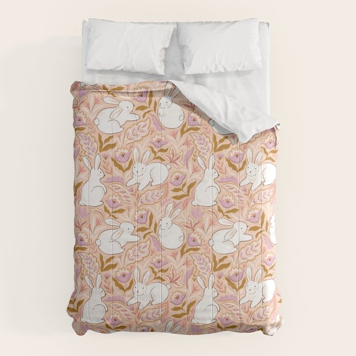 Funny bunny print Comforter Gallery Image 6 - Adult & Kids T-Shirts, Sweatshirts & Hoodies apparel design preview 1