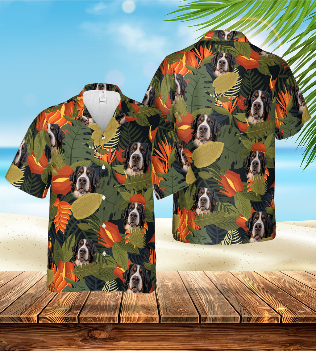 Custom Hawaiian (Lush Moss: 1-4 Pets) - Adult & Kids T-Shirts, Sweatshirts & Hoodies apparel design preview 1
