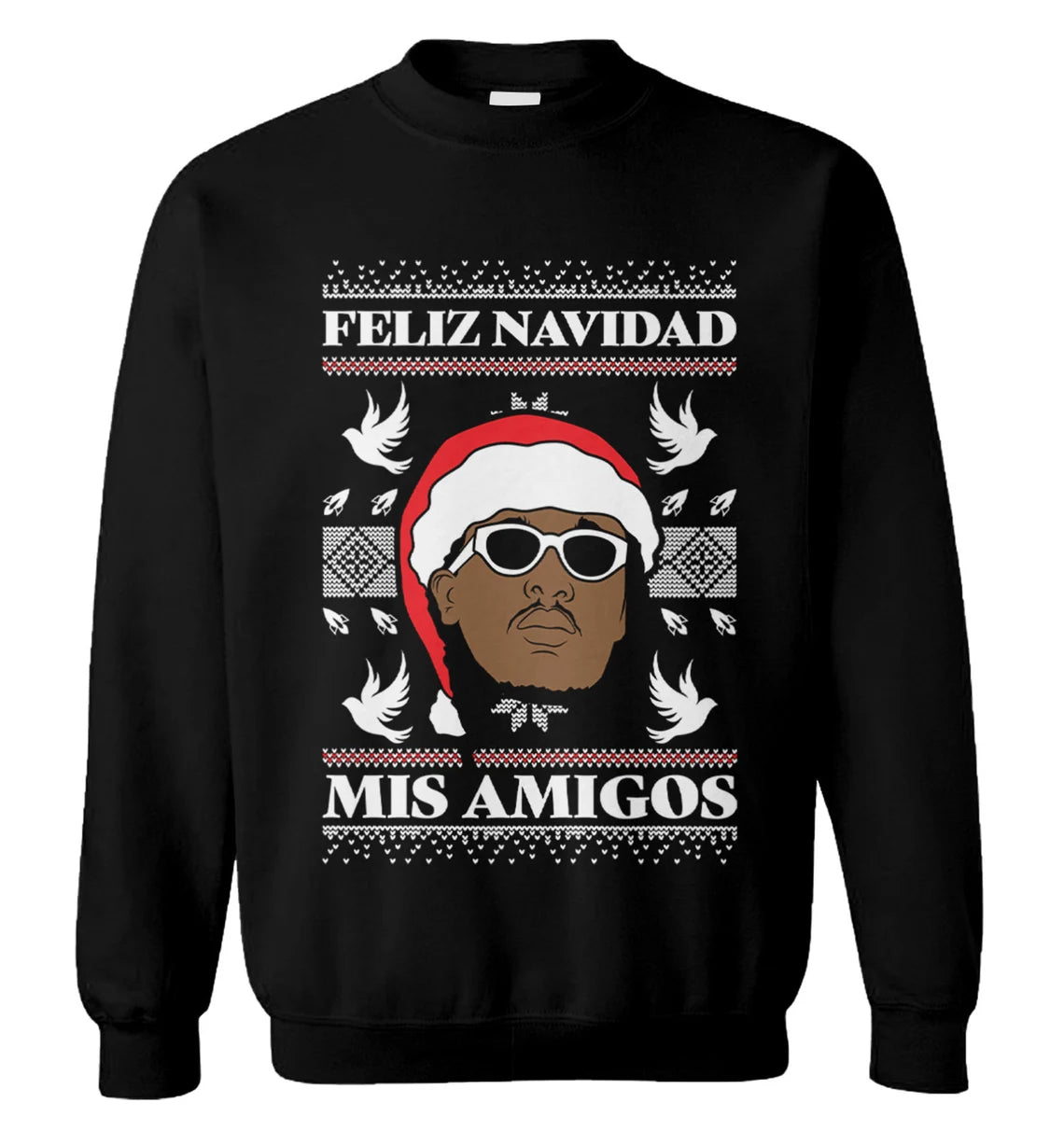 Feliz Navidad mis amigos Christmas Sweater - Holiday Gift product image