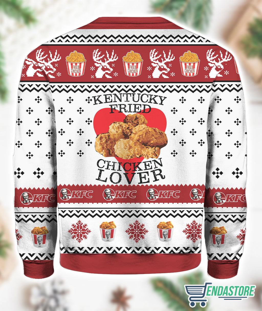 Kentucky Fried Chicken Lover 3D Ugly Christmas Sweater - Holiday Gift product image 4