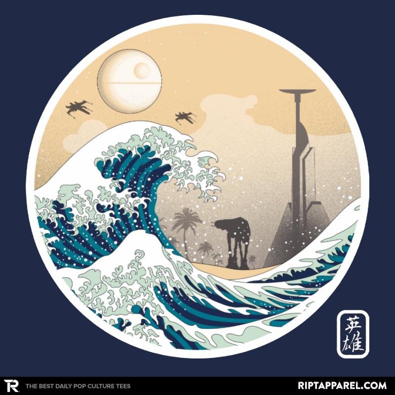 The Great Wave off Scarif - Adult & Kids T-Shirts, Sweatshirts & Hoodies apparel design preview 1