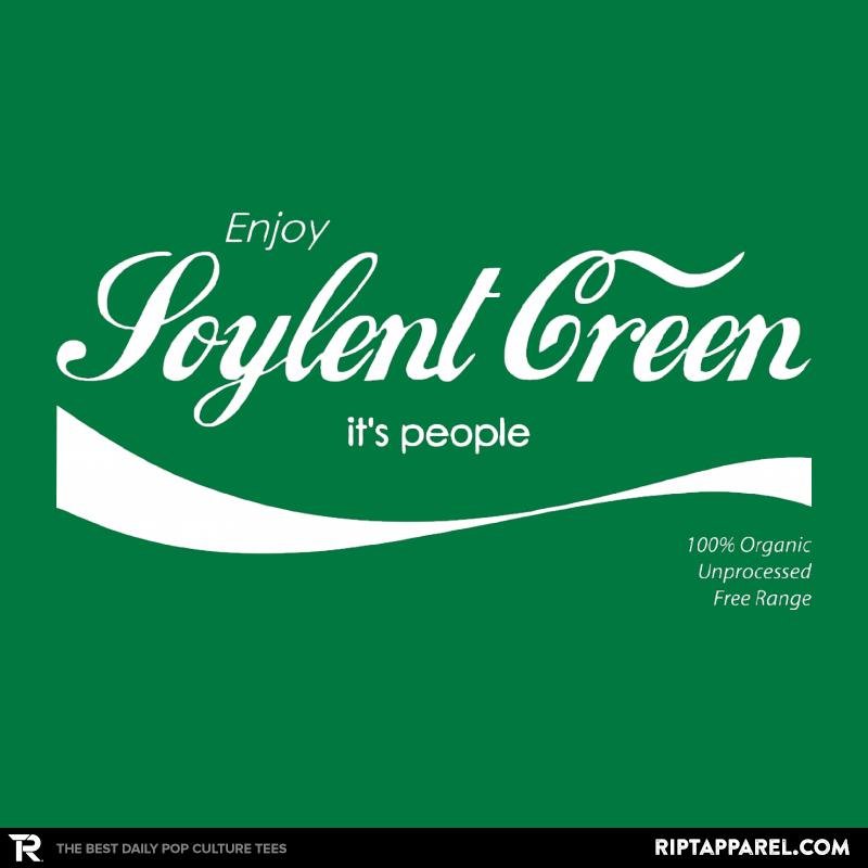 Enjoy Soylent - Adult & Kids T-Shirts, Sweatshirts & Hoodies apparel design preview 1