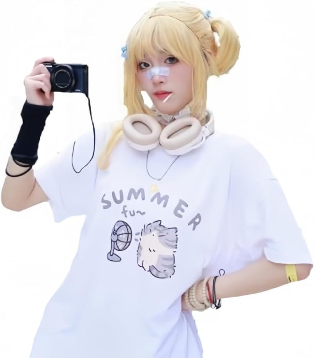 Women's Cute Cat Cartoon Print Kawaii Oversized - Adult & Kids T-Shirts, Sweatshirts & Hoodies apparel design preview 1