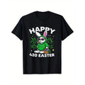 420 Easter Bunny Stoner Weed Cotton Knit Classic - Adult & Kids T-Shirts, Sweatshirts & Hoodies apparel design preview 1