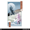 Unicorn Ukiyo-e - Adult & Kids T-Shirts, Sweatshirts & Hoodies apparel design preview 1