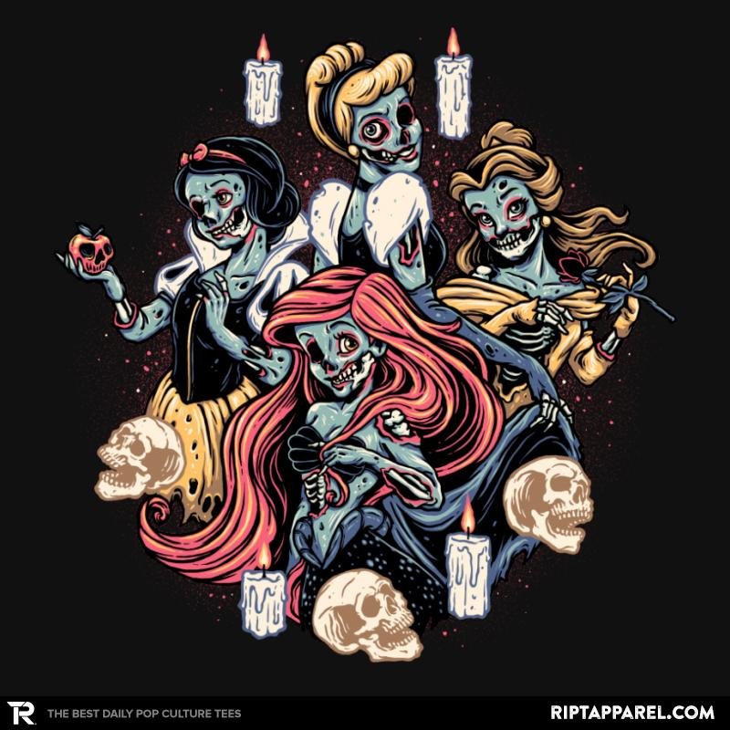 Undead Princesses - Adult & Kids T-Shirts, Sweatshirts & Hoodies apparel design preview 1