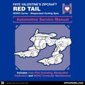 Red Tail Service Manual - Adult & Kids T-Shirts, Sweatshirts & Hoodies apparel design preview 1