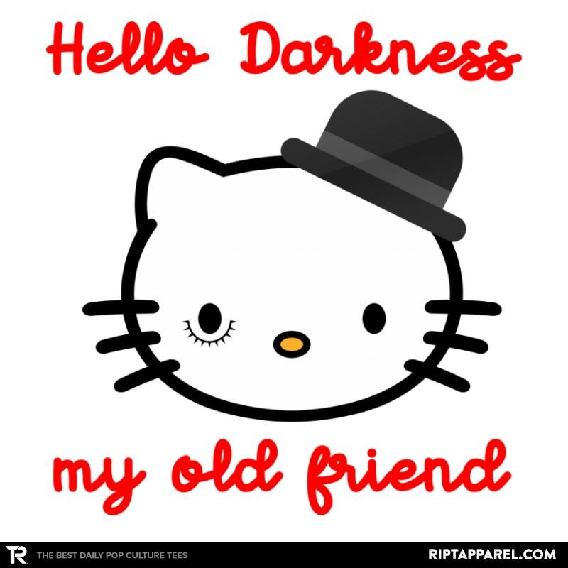 Hello Darkness My Old Friend - Adult & Kids T-Shirts, Sweatshirts & Hoodies apparel design preview 1
