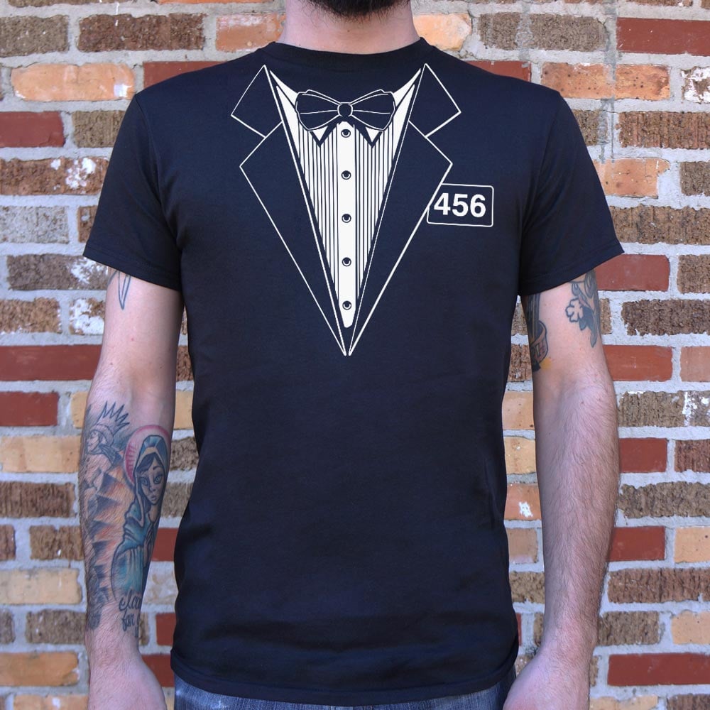 Player 456 Tuxedo - Adult & Kids T-Shirts, Sweatshirts & Hoodies apparel design preview 1