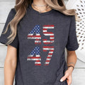 45 47 Trump 2024 Supporter President Election - Adult & Kids T-Shirts, Sweatshirts & Hoodies apparel design preview 1