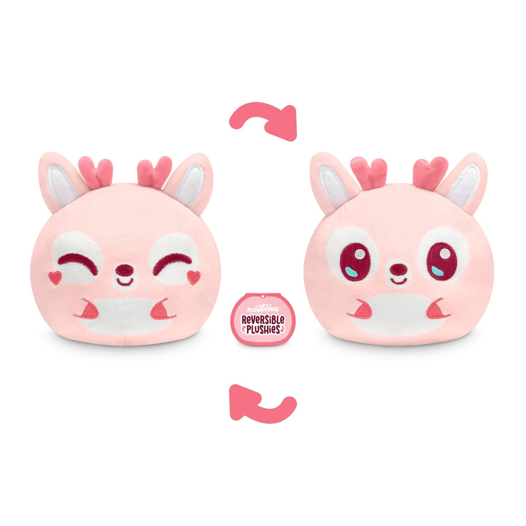 Plushiverse Deer-est Love 4" Reversible Plushie - Adult & Kids T-Shirts, Sweatshirts & Hoodies apparel design preview 1