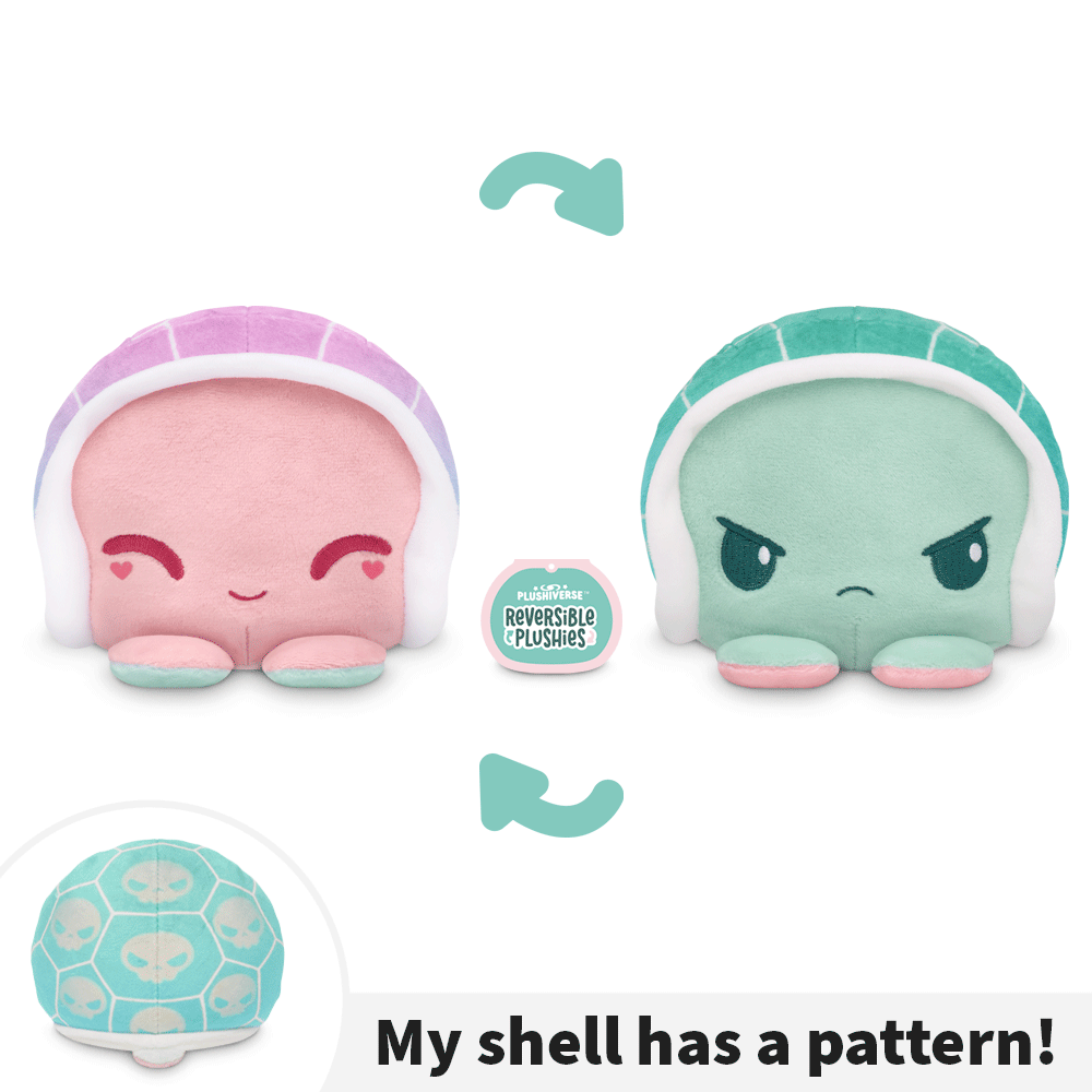 All-Seeing Turtle 4" Reversible Plushie - Adult & Kids T-Shirts, Sweatshirts & Hoodies apparel design preview 1