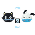 Chococat Pochacco 4" Reversible Plushie - Adult & Kids T-Shirts, Sweatshirts & Hoodies apparel design preview 1