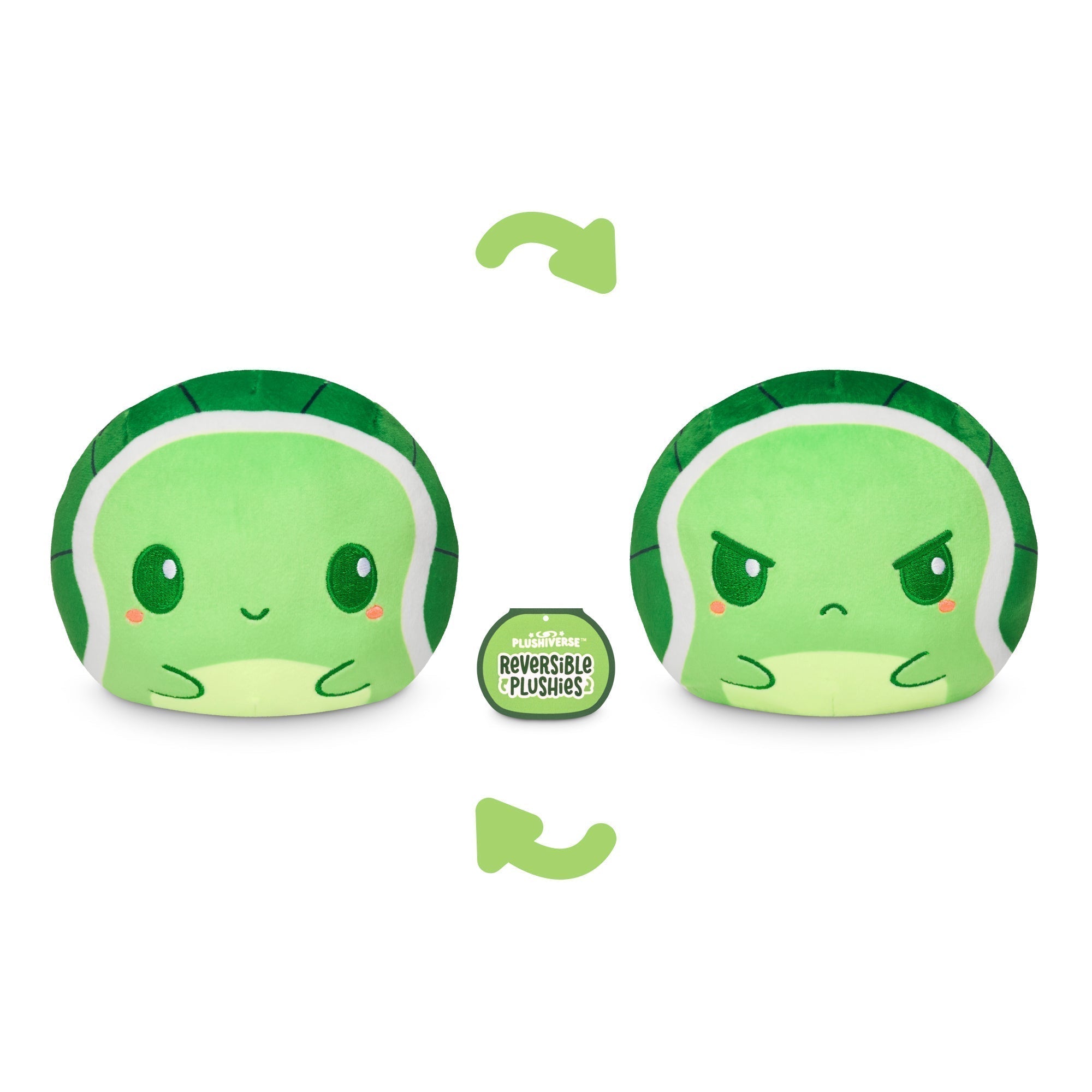 Plushiverse Totally Turtle 4" Reversible Plushie - Adult & Kids T-Shirts, Sweatshirts & Hoodies apparel design preview 1