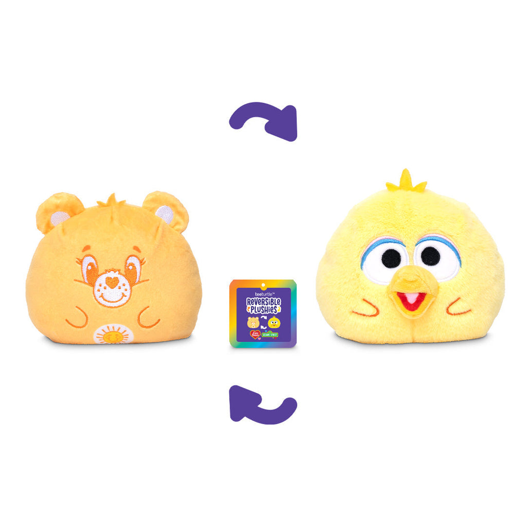 Funshine Bear Big Bird 4" Reversible Plushie - Adult & Kids T-Shirts, Sweatshirts & Hoodies apparel design preview 1