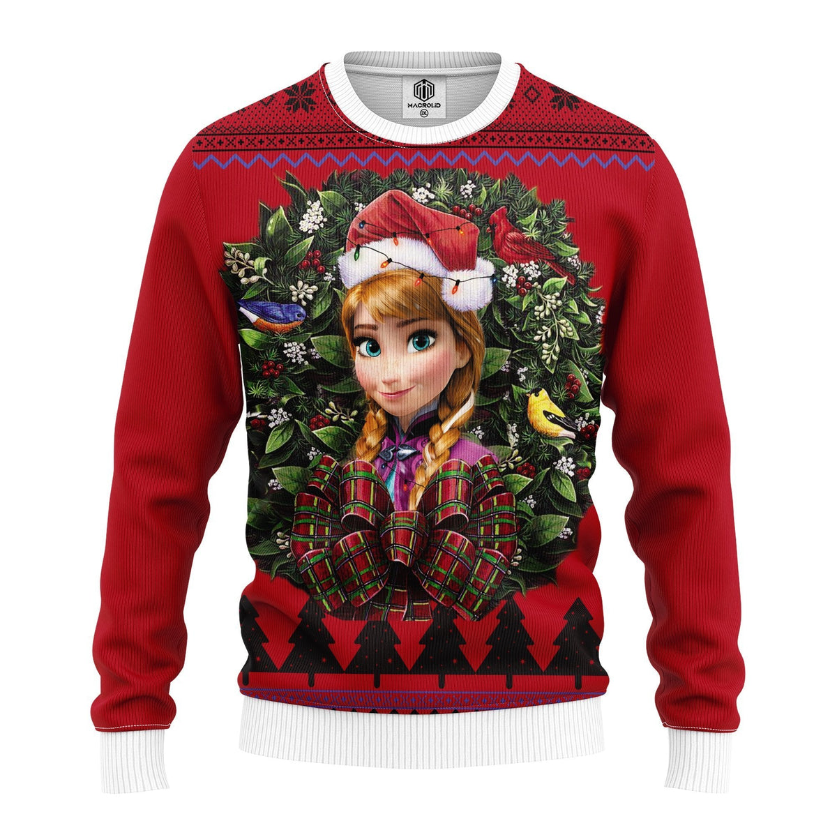 Cheshire cat Noel Mc 3D Ugly Christmas Sweater - Holiday Gift product image 5