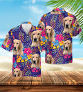 Custom Hawaiian (Prismatic Lavender: 1-4 Pets) - Adult & Kids T-Shirts, Sweatshirts & Hoodies apparel design preview 1