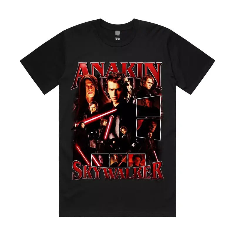 4nakin Skywalkr Comic SWars Cotton Streetwear - Adult & Kids T-Shirts, Sweatshirts & Hoodies apparel design preview 1