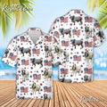 4th Of July Cow Lover Brahman American Flag Pattern - Adult & Kids T-Shirts, Sweatshirts & Hoodies apparel design preview 1