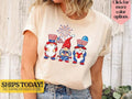 4th July Gnome Patriotic Independence Day 02 - Adult & Kids T-Shirts, Sweatshirts & Hoodies apparel design preview 1