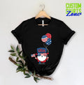 4th July Gnome Patriotic Independence Day USA Flag - Adult & Kids T-Shirts, Sweatshirts & Hoodies apparel design preview 1