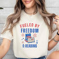 4th July USA Comfort Colors Book Patriotic Fourth - Adult & Kids T-Shirts, Sweatshirts & Hoodies apparel design preview 1