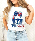 4th July Trump 'Merica American - Adult & Kids T-Shirts, Sweatshirts & Hoodies apparel design preview 1