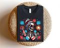 4th July Skull Freedom - Adult & Kids T-Shirts, Sweatshirts & Hoodies apparel design preview 1