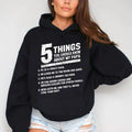5 Things You Should Know About My Papa Funny Casual - Adult & Kids T-Shirts, Sweatshirts & Hoodies apparel design preview 1