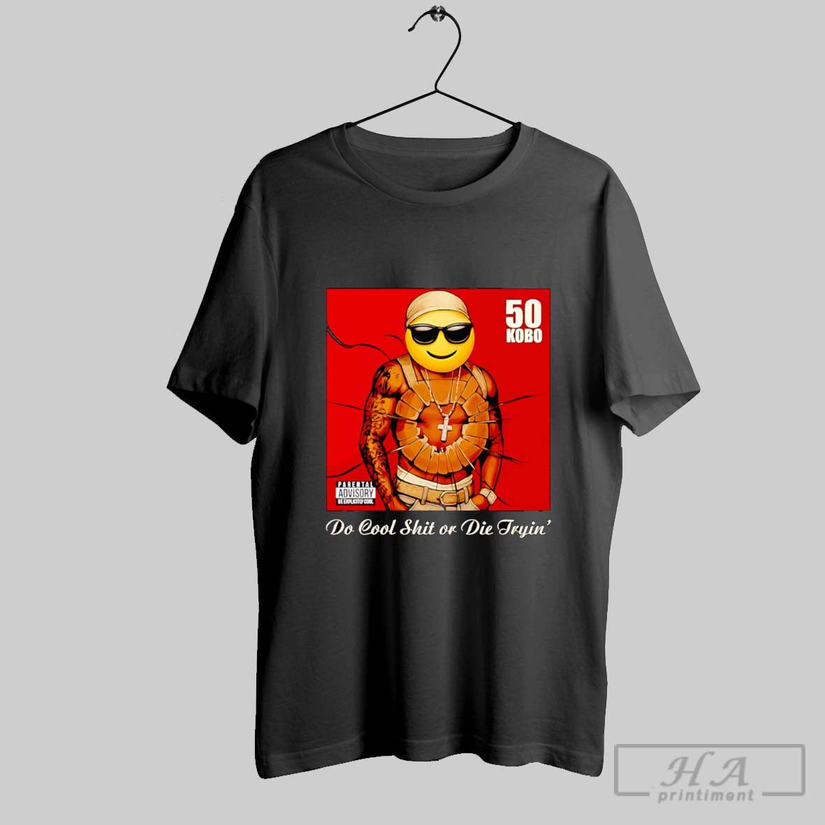 50 Kobo Do Cool Shit Or Die Tryin Sweater And V Neck - Adult & Kids T-Shirts, Sweatshirts & Hoodies apparel design preview 1