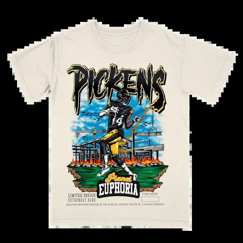 George Pickens 500 Fan Casual Menswear - Adult & Kids T-Shirts, Sweatshirts & Hoodies apparel design preview 1