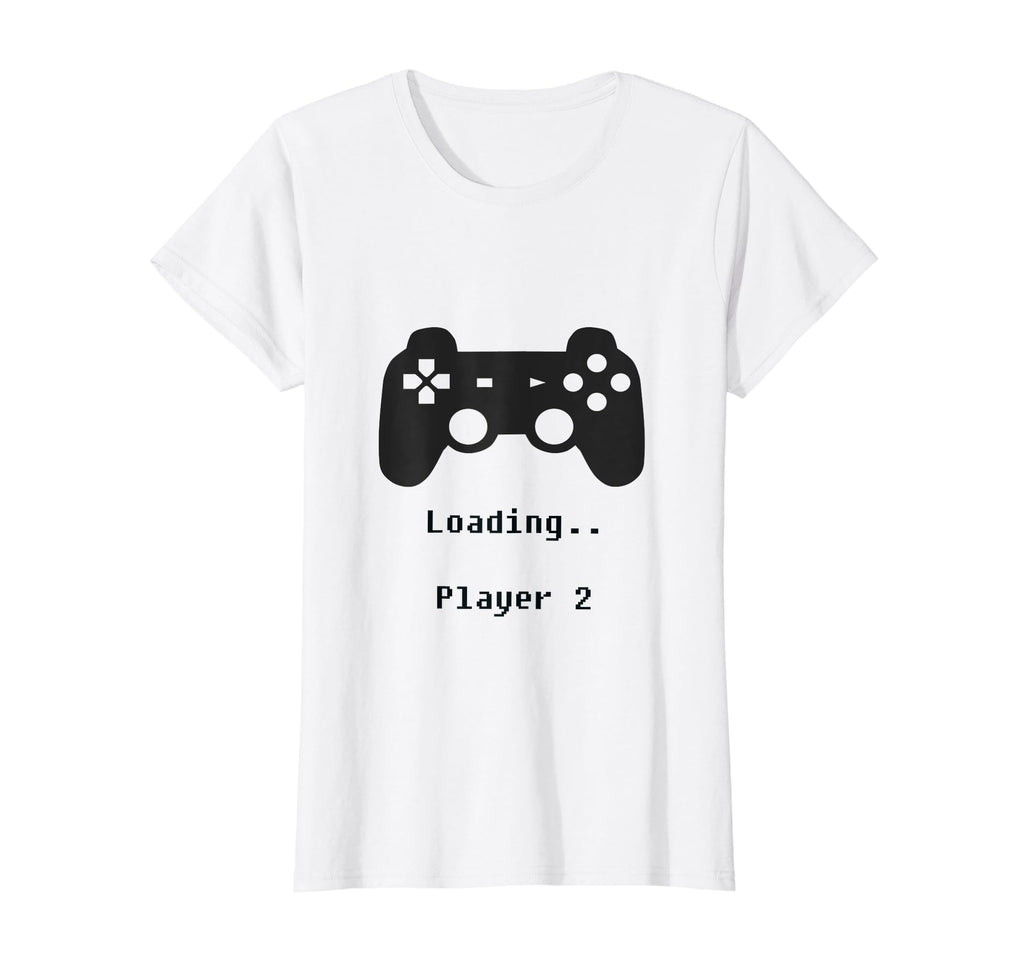 Loading Player 2 Pregnancy Gamer Mom T-Shirt - Aesthetic Graphic Unisex - T-Shirt, Sweatshirt, Hoodie