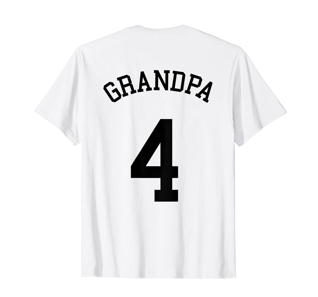 Mens Grandpa Team 4 Baseball G Dad T-Shirt - Streetwear Style for Adults - T-Shirt, Sweatshirt, Hoodie