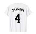 Mens Grandpa Team 4 Baseball G Dad T-Shirt - Streetwear Style for Adults - T-Shirt, Sweatshirt, Hoodie