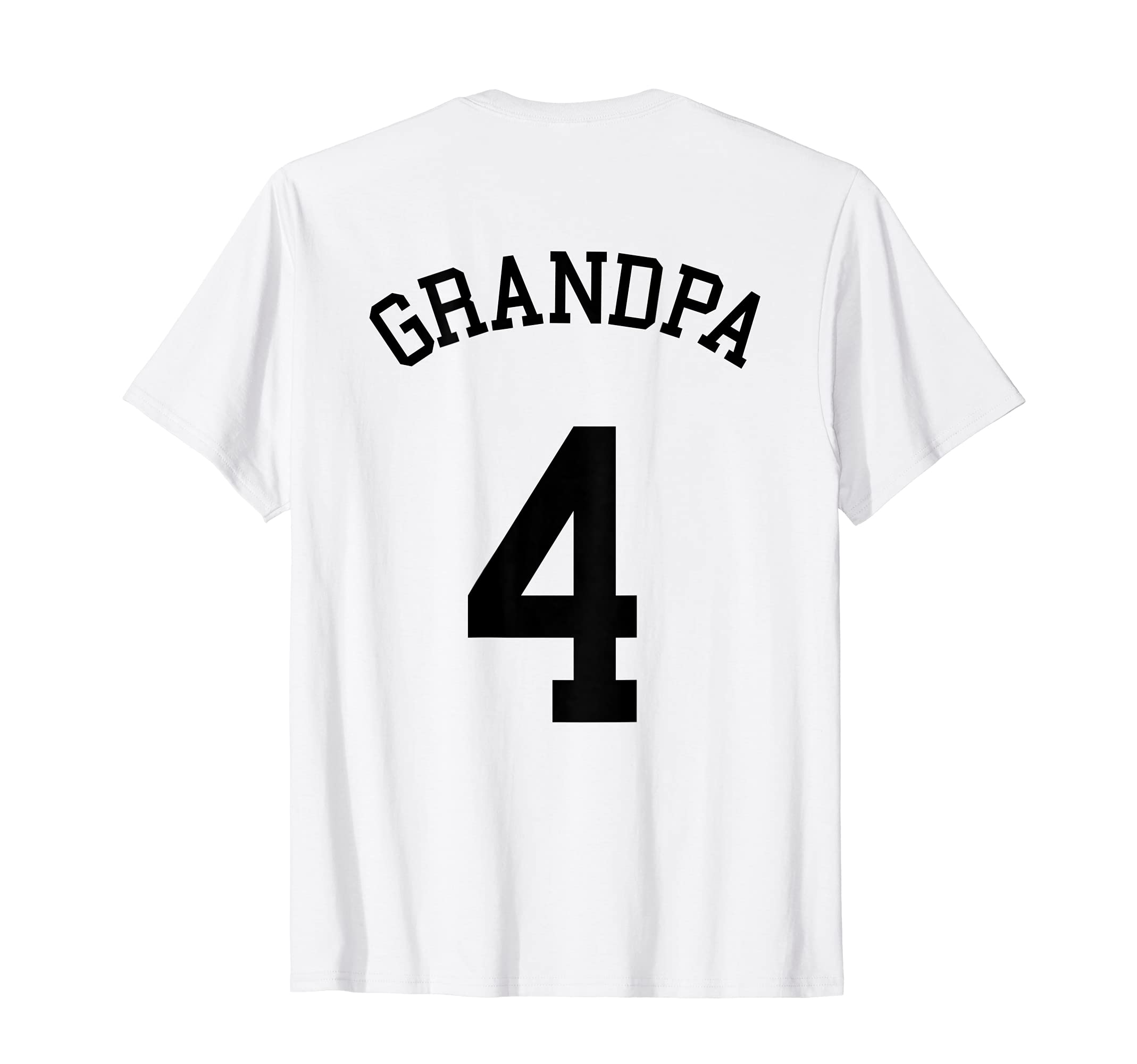 Mens Grandpa Team 4 Baseball G Dad T-Shirt - Streetwear Style for Adults - T-Shirt, Sweatshirt, Hoodie