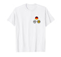 Germany Flag Soccer Beer Pocket T-Shirt - Fun Novelty Design Unisex - T-Shirt, Sweatshirt, Hoodie