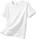 Girls Basic Plain 5-16 Years Kids Cotton Summer Tops - Adult & Kids T-Shirts, Sweatshirts & Hoodies apparel design preview 1