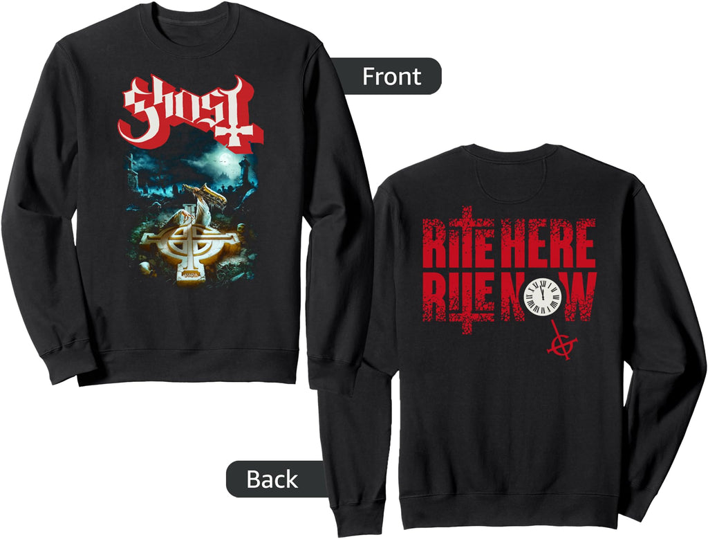 Exclusive Ghost Rite Here Rite Now T-Shirt - Unique Graphic Men Women - T-Shirt, Sweatshirt, Hoodie