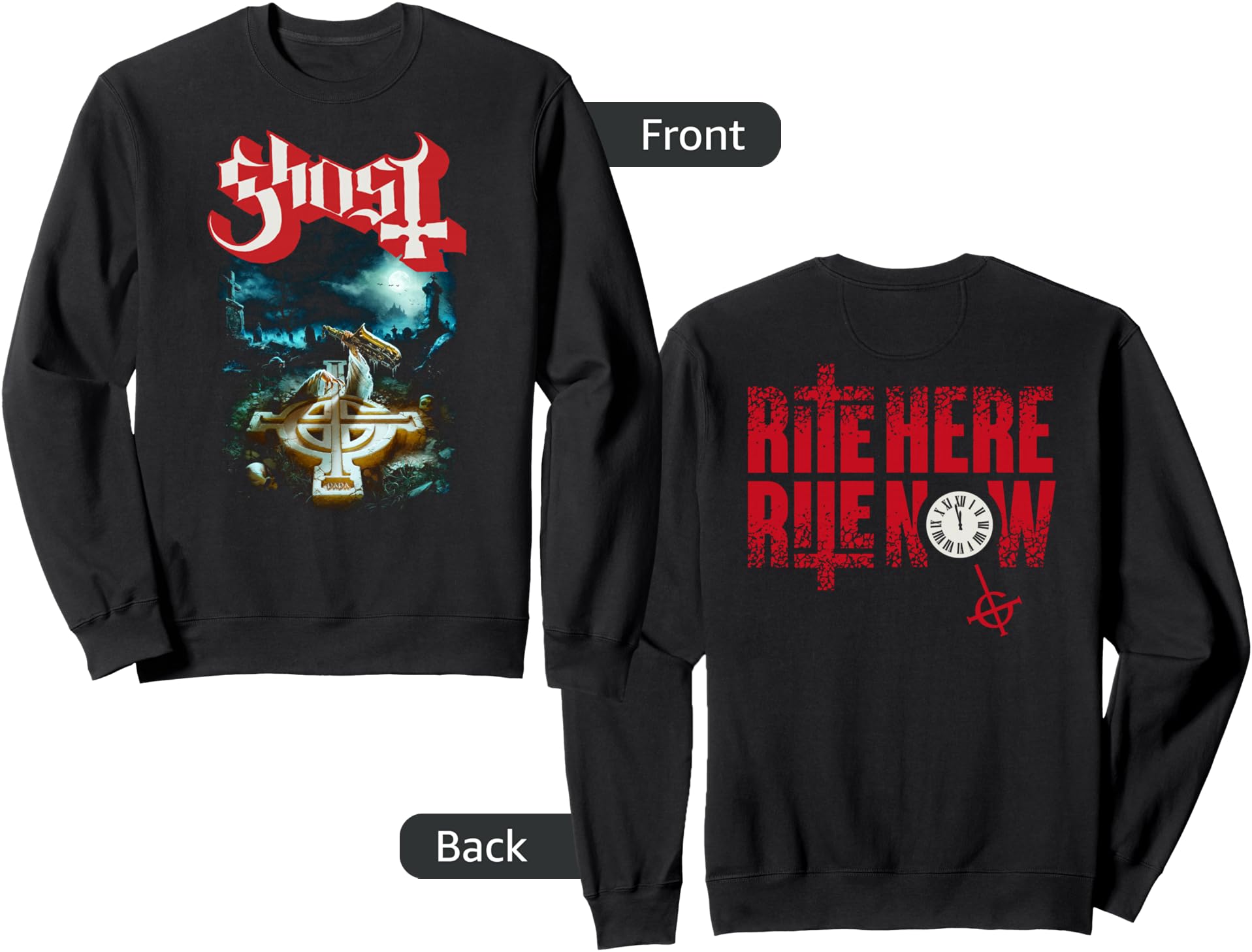 Exclusive Ghost Rite Here Rite Now T-Shirt - Unique Graphic Men Women - T-Shirt, Sweatshirt, Hoodie