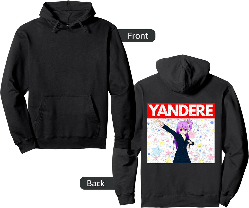 Anime Yandere Romantically Obsessed T-Shirt - Streetwear Style for Adults - T-Shirt, Sweatshirt, Hoodie