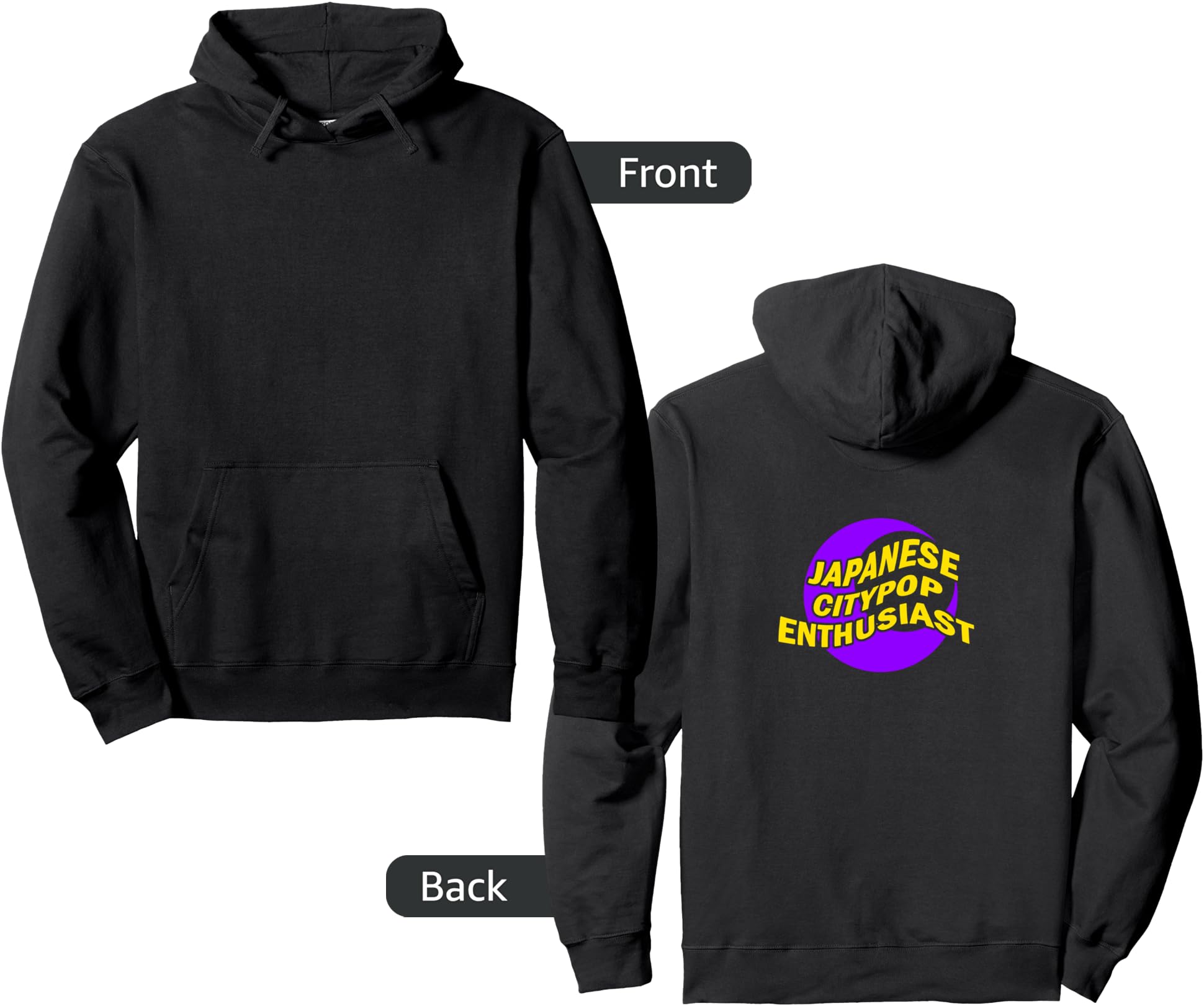Exclusive Japanese Citypop Enthusiast Hoodie - Aesthetic Graphic Men Women - T-Shirt, Sweatshirt, Hoodie