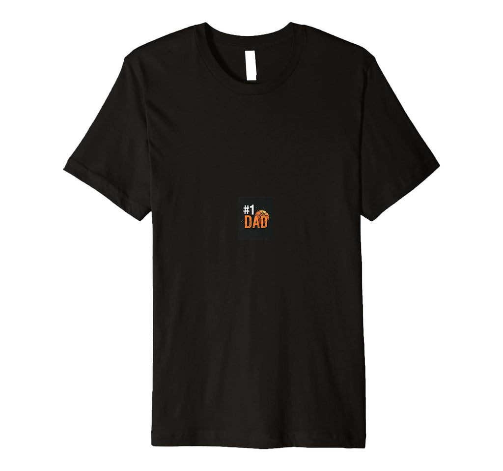 1 Dad Basketball Dad T-Shirt - Aesthetic Graphic Men Women - T-Shirt, Sweatshirt, Hoodie