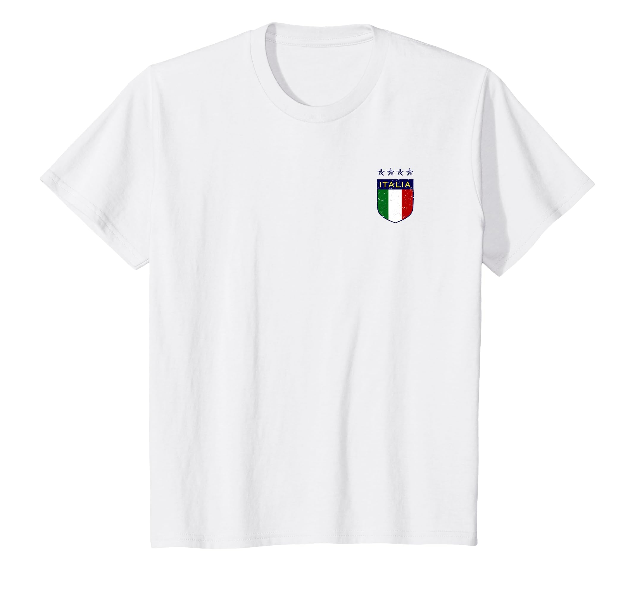 Italia Soccer Double Sided T-Shirt - Novelty Apparel Unisex - T-Shirt, Sweatshirt, Hoodie